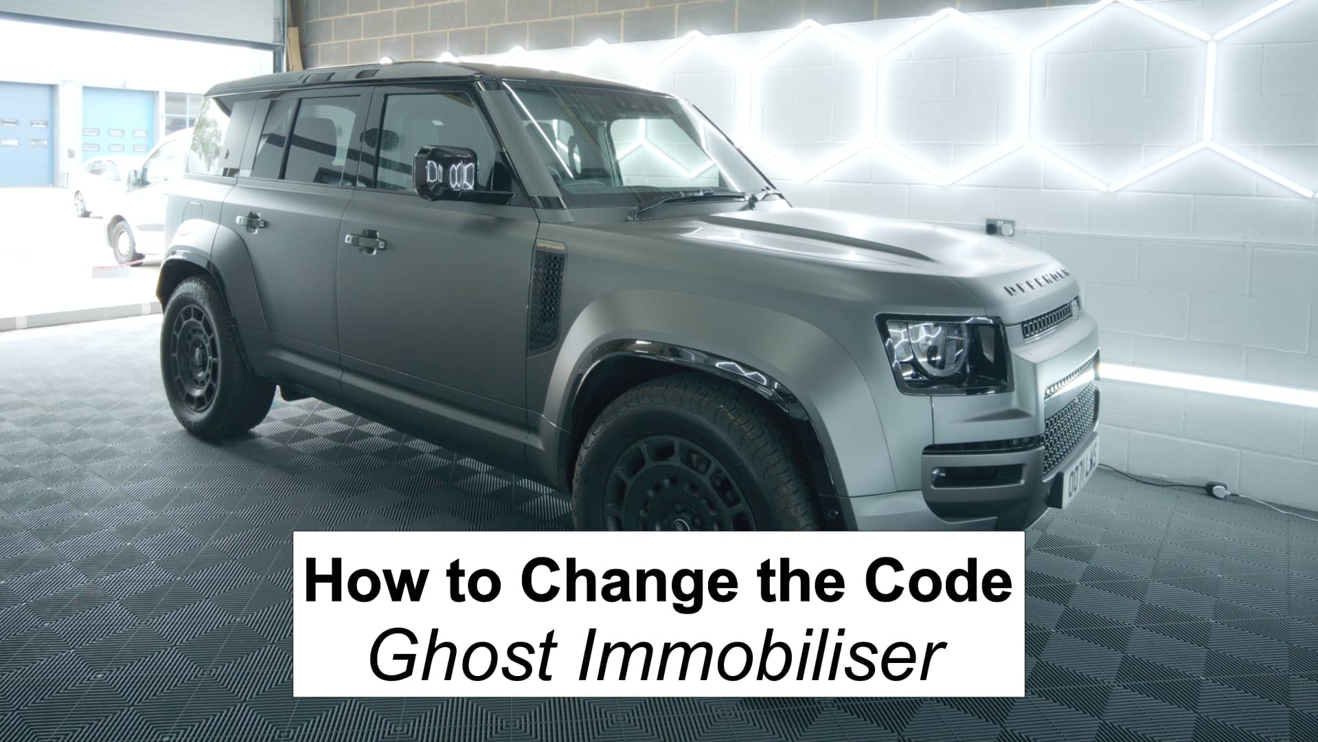 How to change the code Ghost Immobiliser