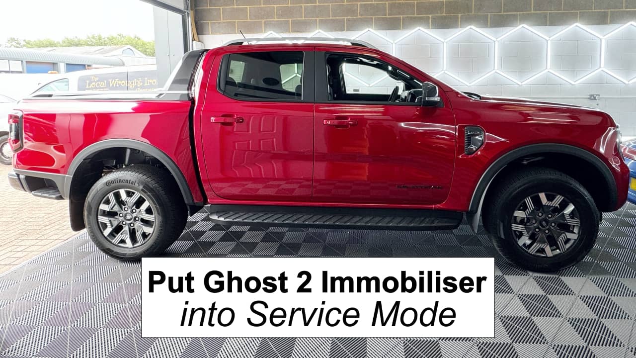 Put the Ghost 2 Immobiliser into Service Mode
